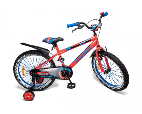 Детский двухколесный велосипед FAVORIT модель SPORT,SPT-20RD