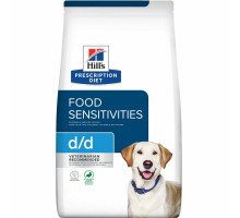 Сухой корм Hill's Prescription Diet d/d для собак при аллергии с уткой и рисом 1,5 кг