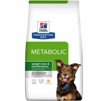 Сухой корм для собак Hill's Prescription Diet Metabolic, с курицей коррекция веса 10кг