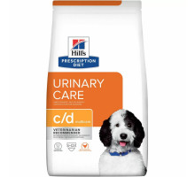 Сухой корм для собак Hill's Prescription Diet c/d Multicare Urinary Care при профилактике (мкб), с курицей 1,5 кг