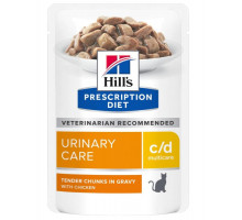 Влажный корм Hill's Prescription Diet c/d Multicare для кошек c курицей 85г