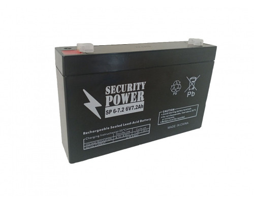 Security Power 6V-7.2Ah