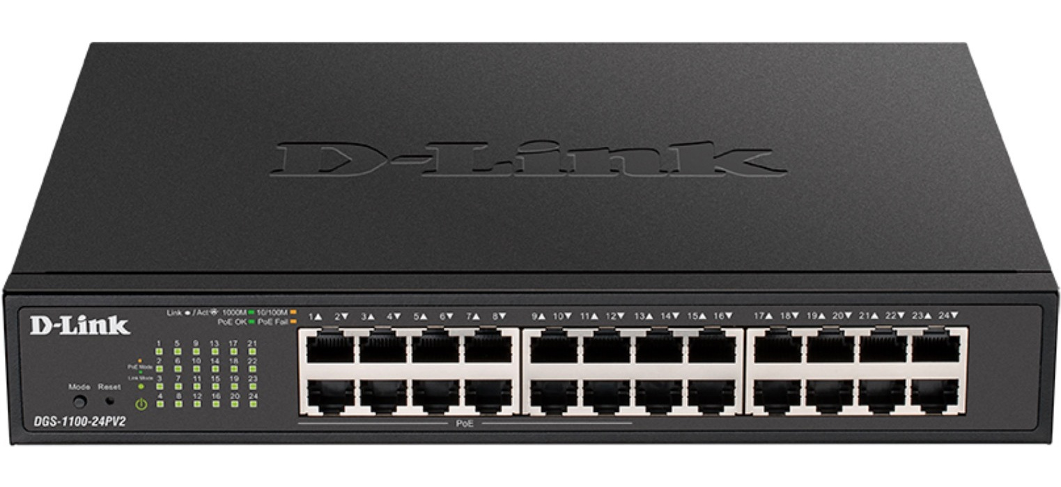 Коммутатор D-Link DGS-1100-24PV2/A3A