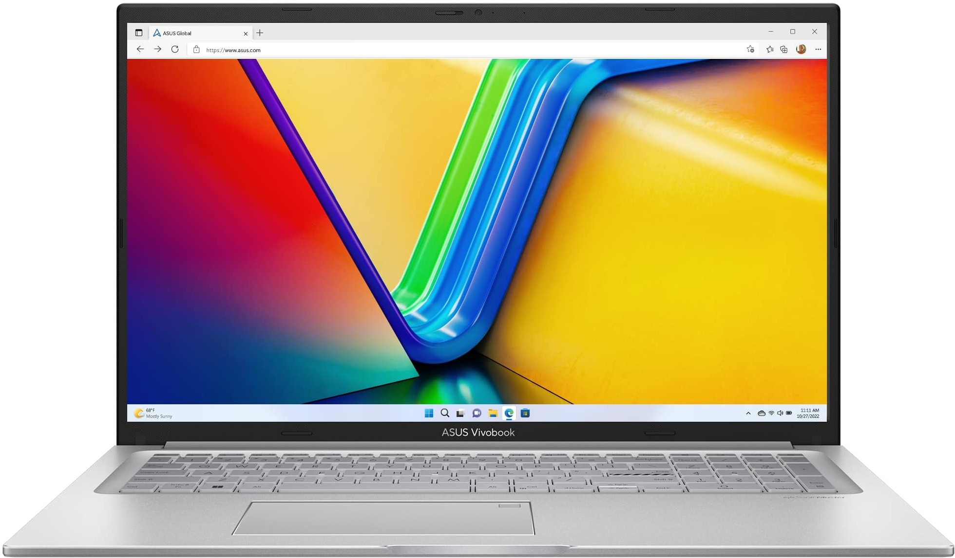 Ноутбук ASUS Vivobook 17 X1704V X1704VA-AU302 Cool Silver (90NB13X1-M000K0)