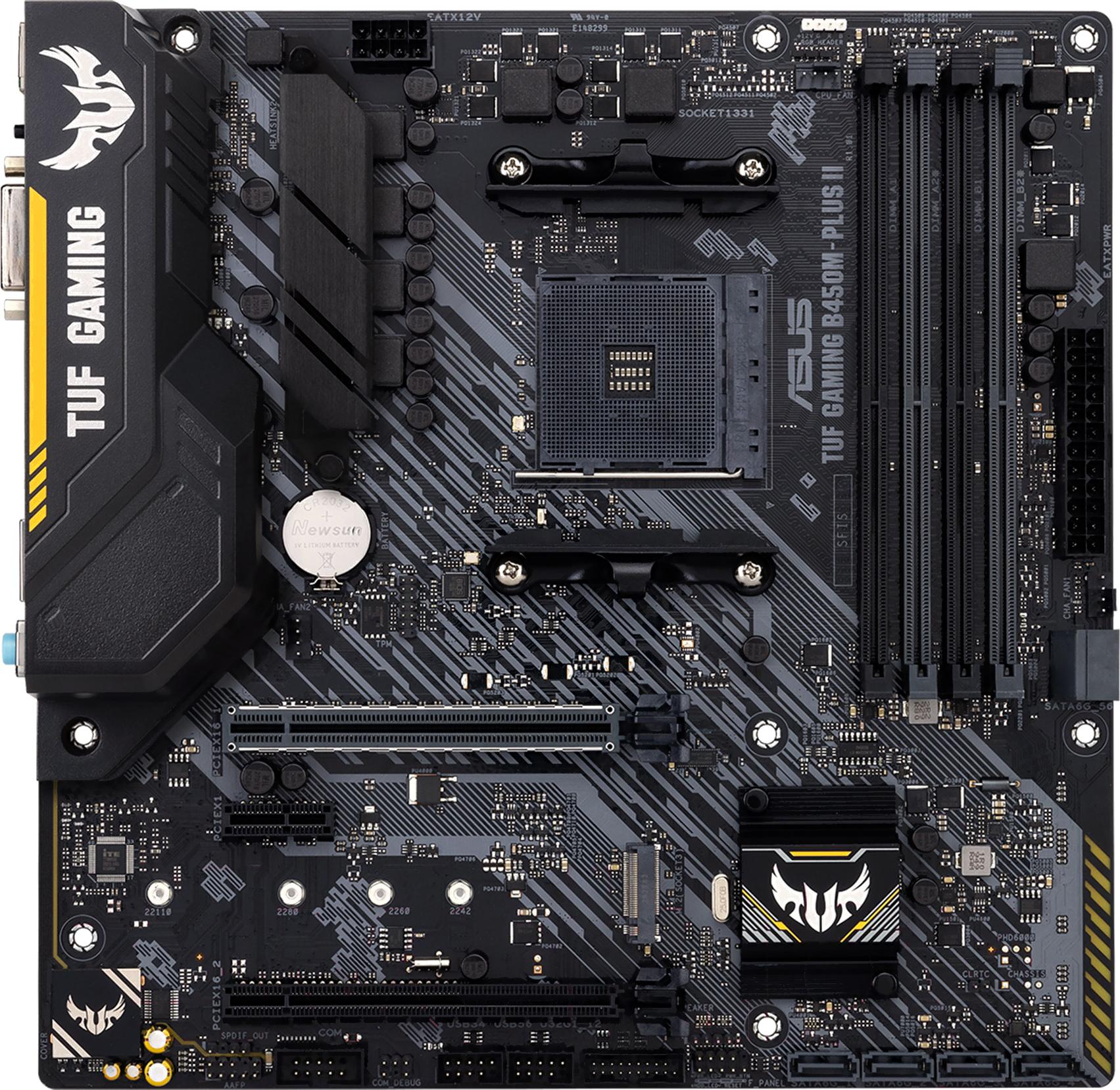 Материнская плата ASUS TUF Gaming B450M-Plus II DDR4