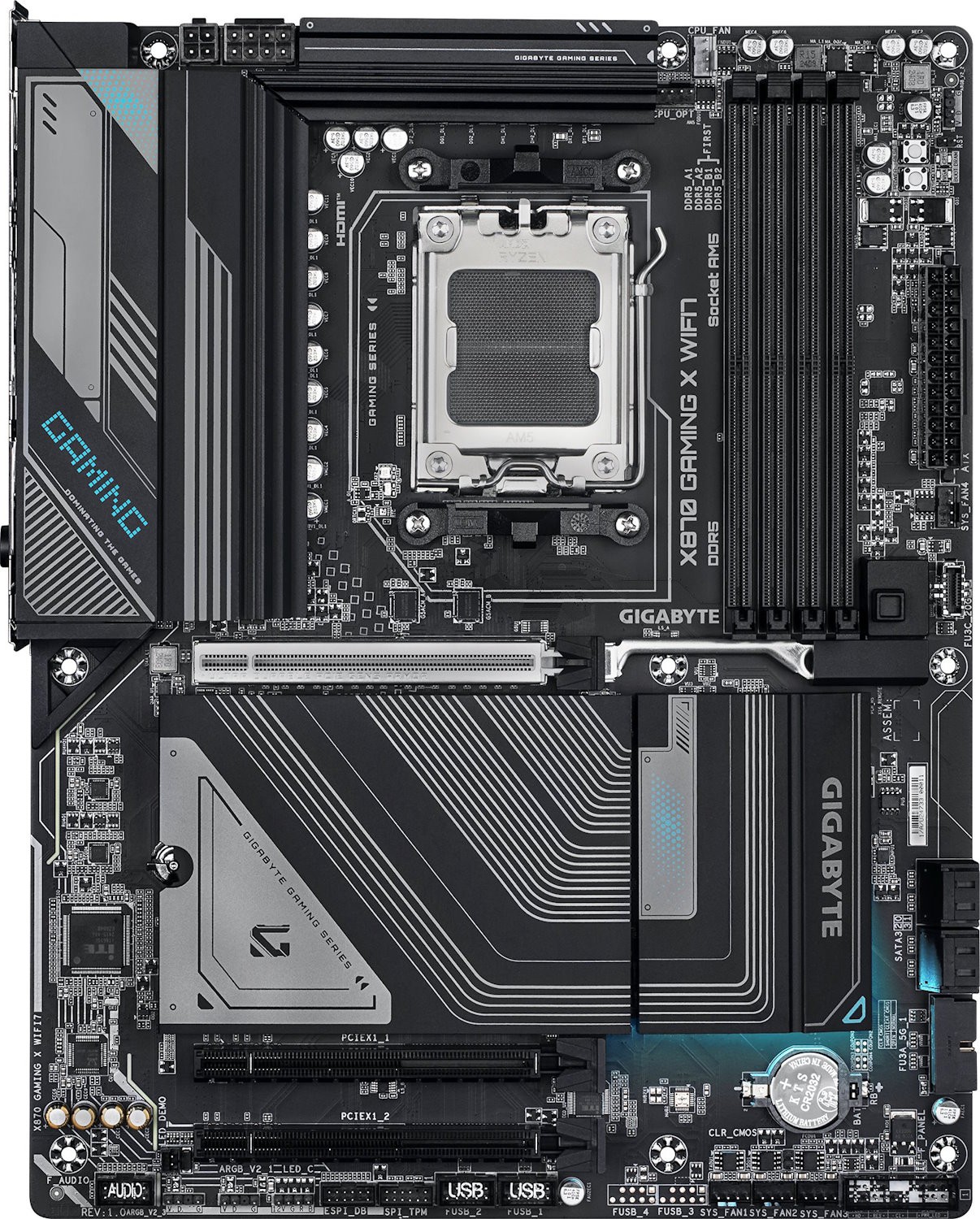 Материнская плата GigaByte X870 Gaming X WIFI7 rev. 1.1