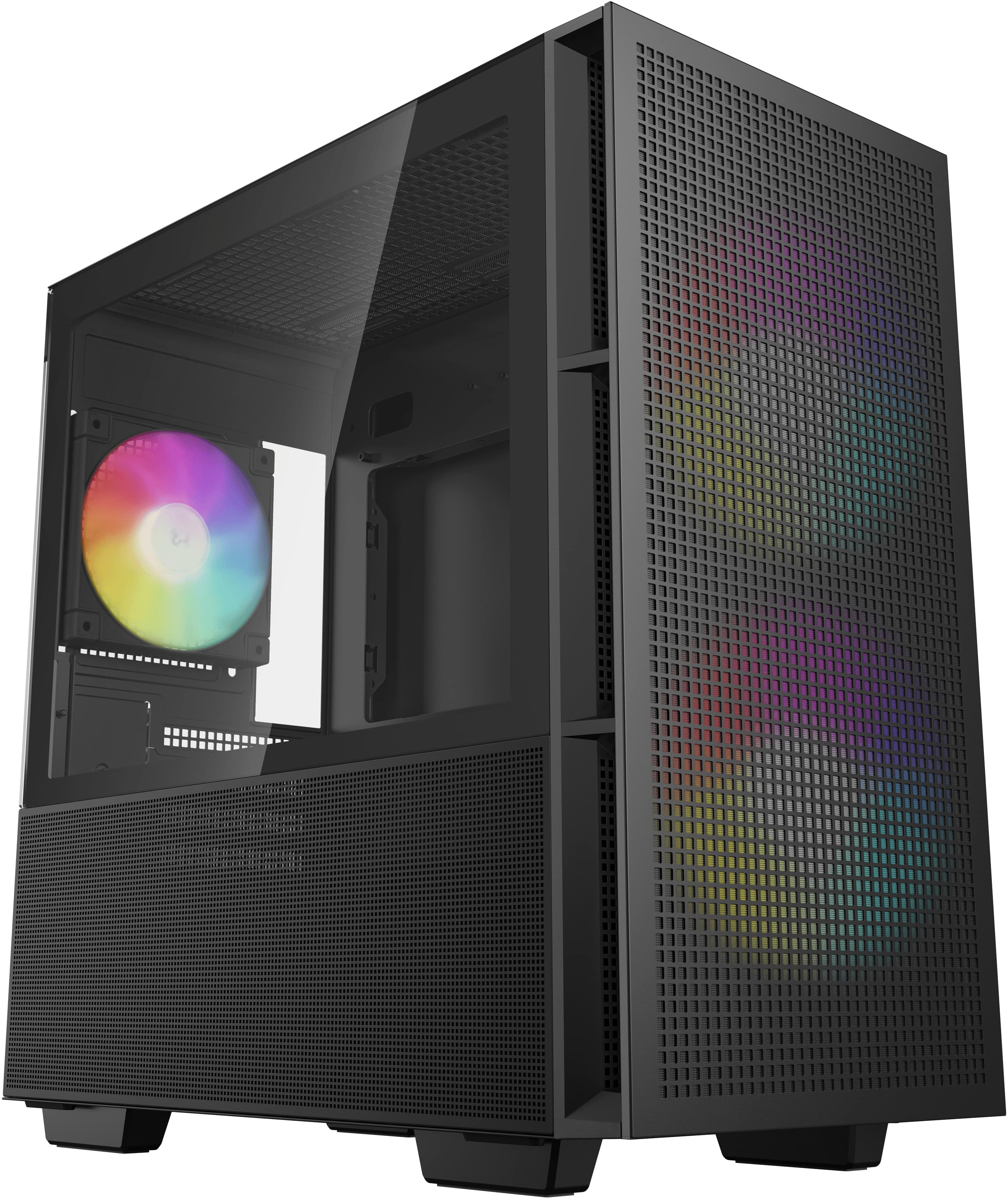 Корпус DeepCool CH360 mATX без БП Black (R-CH360-BKAPE3-G-1)