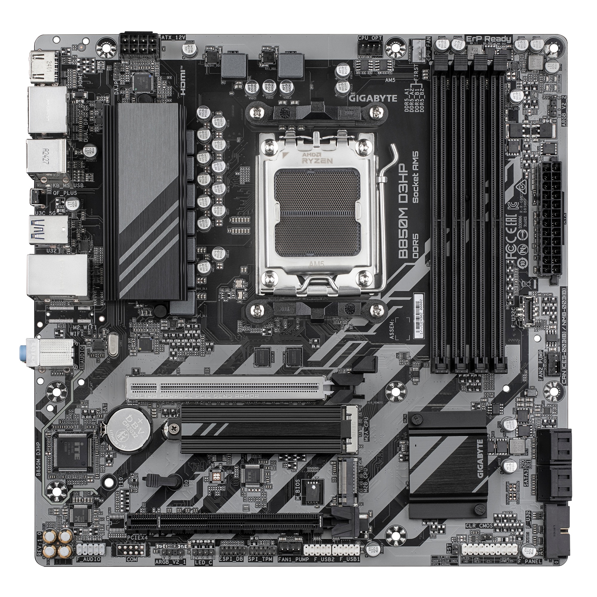Материнская плата Gigabyte B850M D3HP rev. 1.0