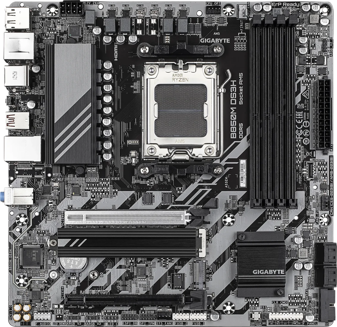 Материнская плата Gigabyte B850M DS3H rev. 1.0