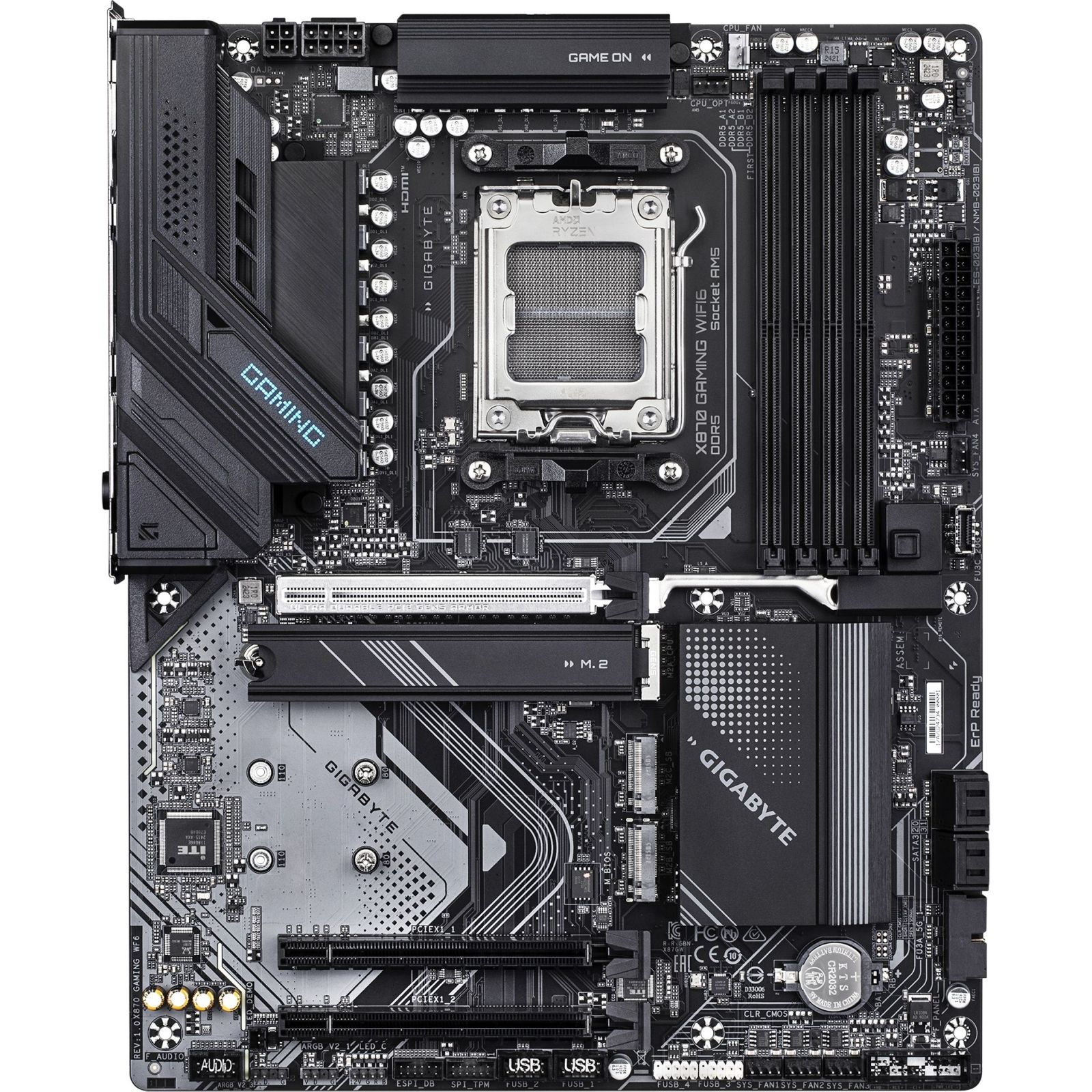 Материнская плата Gigabyte X870 Gaming WIFI6 rev. 1.0