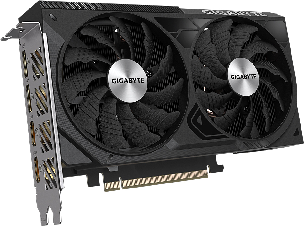 Видеокарта GigaByte RTX4060Ti Windforce OC 8GB (GV-N406TWF2OC-8GD)