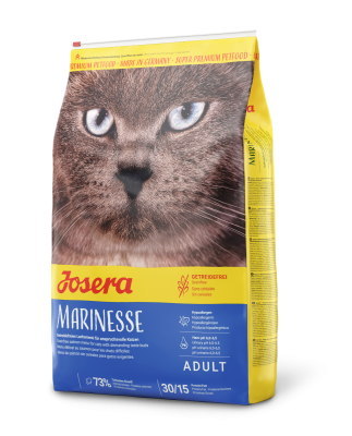 Сухой корм Josera Marinesse (Adult Sensitive 30/15) для кошек страдающих пищевой непереносимостью, 2 кг