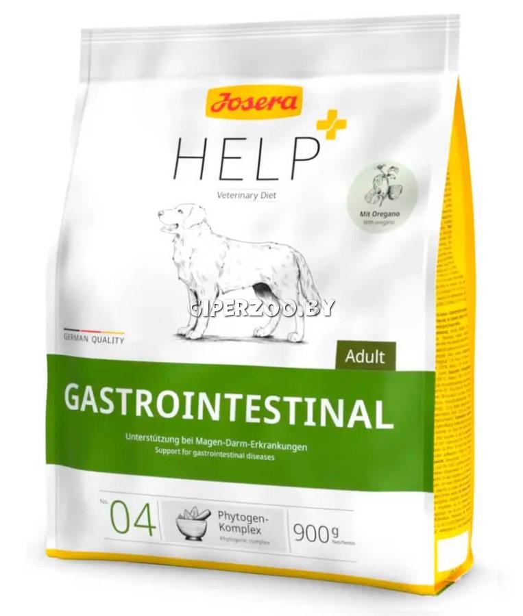 Сухой корм Josera Help Gastrointestinal Dog (25,2/18,8) для взрослых собак при заболеваниях желудочно-кишечного тракта, 0.9 кг