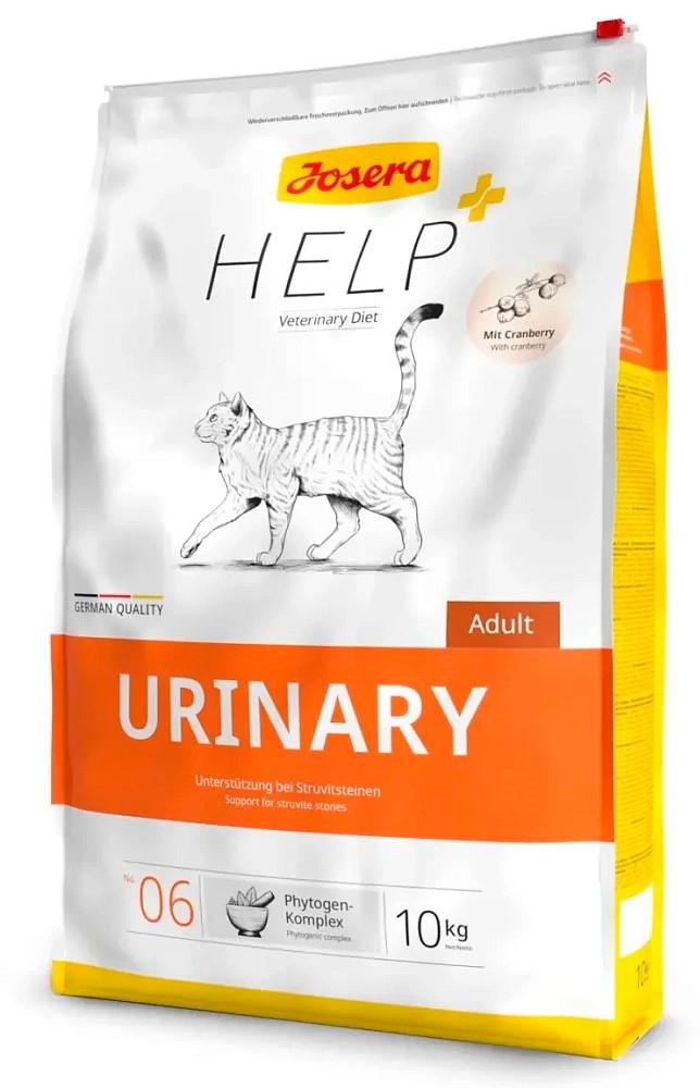 Сухой корм Josera Help Urinary Cat (28,2/12,8) для взрослых кошек с мочекаменной болезнью, 10 кг