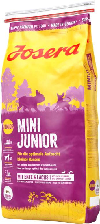Сухой корм для собак Mini Junior (Junior/Adult Mini 29/18) для щенков и взрослых собак мелких пород, 900 г