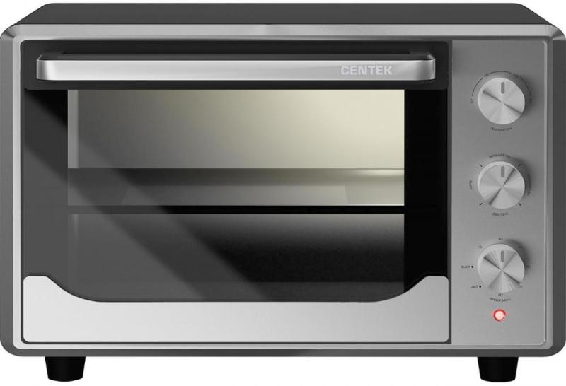 Жарочный шкаф Centek CT-1540 серебристый+чёрный